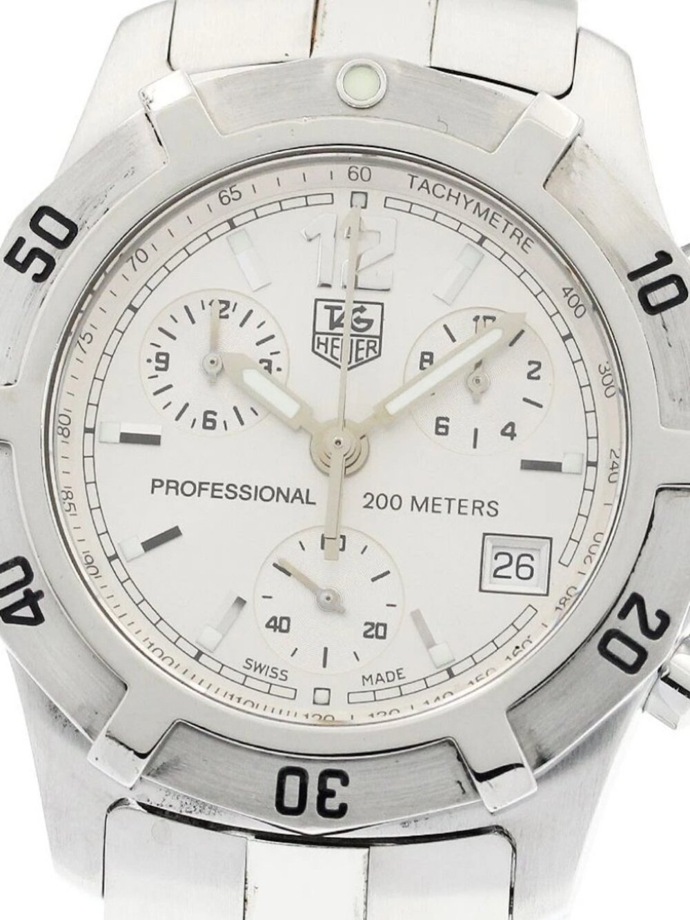 TAG HEUER Exclusive CN1111 Chronograph Silver Dial Quartz Men's Watch_932828